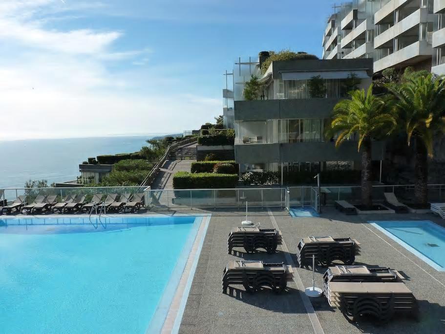 Appt 5 Personnes Vue Mer Piscine Costa Plana Cap D'Ail Monaco المظهر الخارجي الصورة