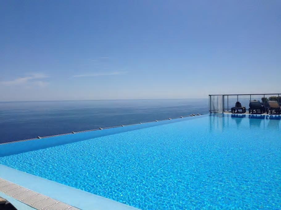 Appt 5 Personnes Vue Mer Piscine Costa Plana Cap D'Ail Monaco المظهر الخارجي الصورة